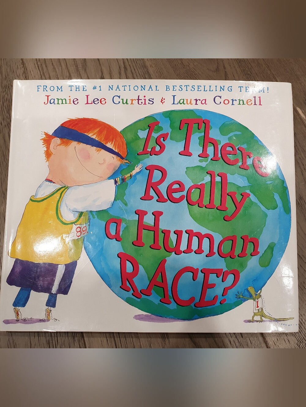 Children Book  By Jamie Lee Curtis - Is There Really A Human Race